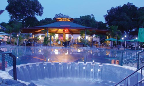 Hamat Gader is home to a sprawling hot springs pool complex // (C) 2010 Hamat Gader_o