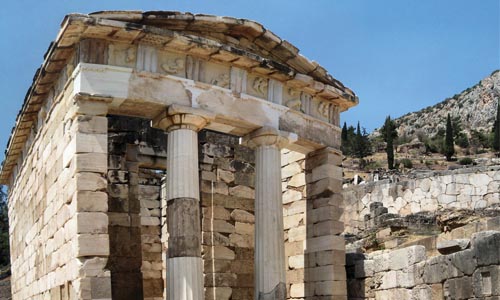 The ancient Greeks believed that Delphi was the center of the world. // (C) 2010 Panoramas_o